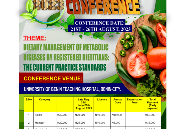 Dietitian Conference Flyer
